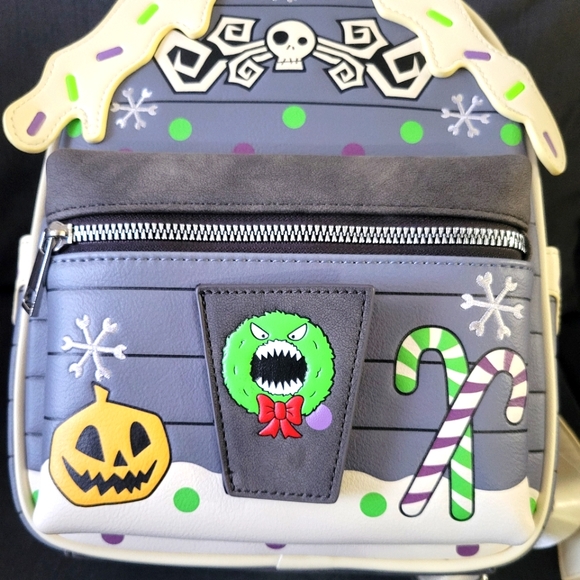 New Super Cute Nightmare Before Christmas Backpack w Great Details - Picture 7 of 9